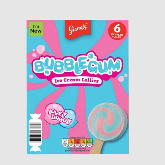 Bubble gum 6x50ml